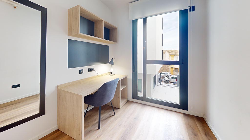  Single Room [ Room Only ]  -  Micampus Burjassot Parque  - Gallery -  2