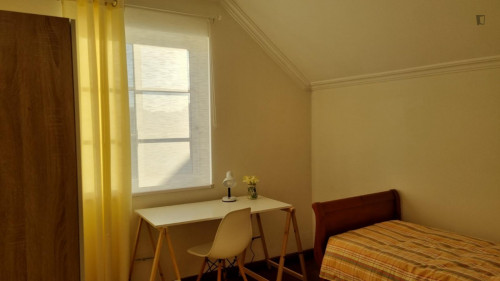 Elegant single bedroom next to Montijo Bus Station - TST Terminal