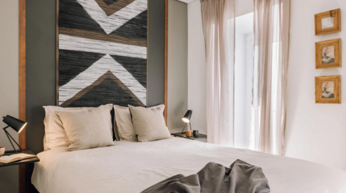 Trendy 2-bedroom apartment with terrace in Campo de Ourique