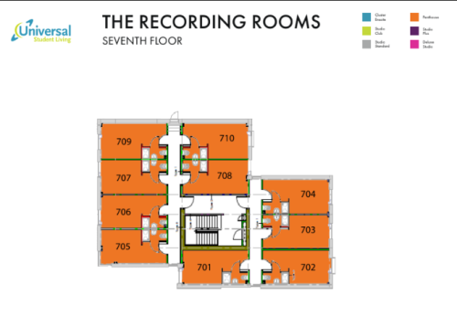 The Recording Rooms - Floorplans