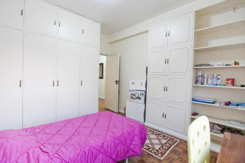 Lovely single bedroom in 5-bedroom apartment, close to Universidade de Lisboa