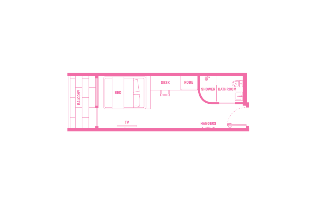  Double En-Suite With Balcony  -  Scape Victoria Street  - Gallery -  2