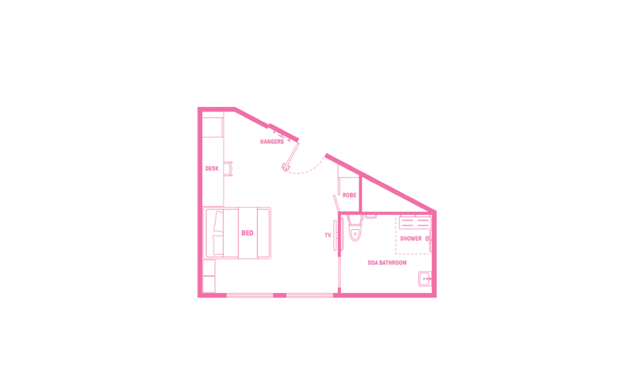  Large Double En-Suite (Standard)  -  Scape Victoria Street  - Gallery -  2