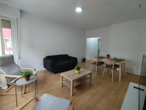 Very cool double bedroom near the Jardín de la Constitución