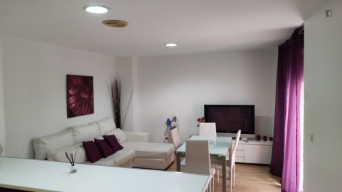 Welcoming double bedroom in Santa Eulalia