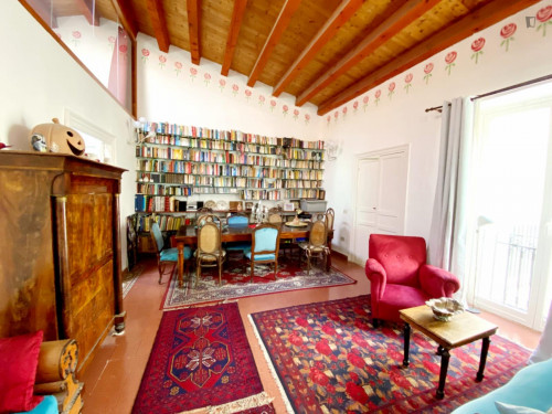 Single bedroom, with private bathroom and balcony, in 8-bedroom apartment - Gallery - 53