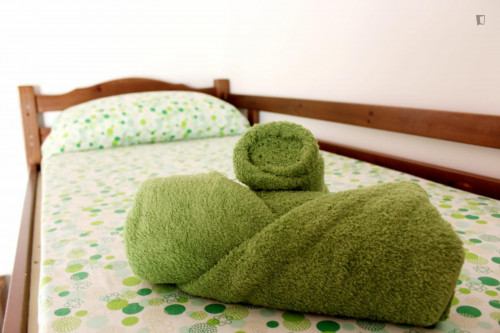 Single bedroom, with private bathroom and balcony, in 8-bedroom apartment - Gallery - 47