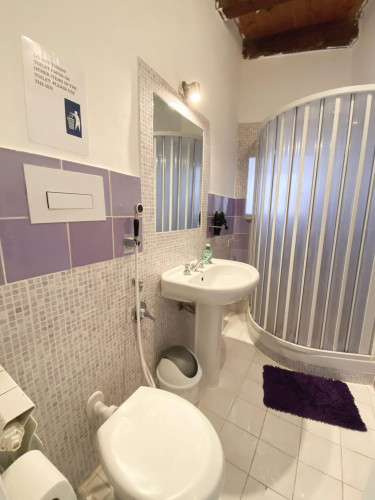 Single bedroom, with private bathroom and balcony, in 8-bedroom apartment - Gallery - 24