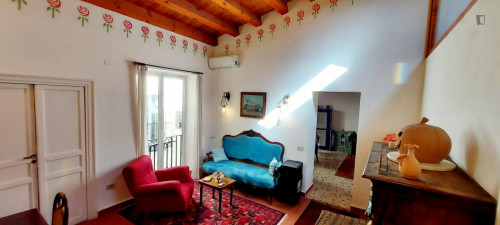 Single bedroom, with private bathroom and balcony, in 8-bedroom apartment - Gallery - 61