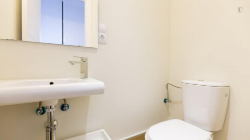 Studio, with outdoor area