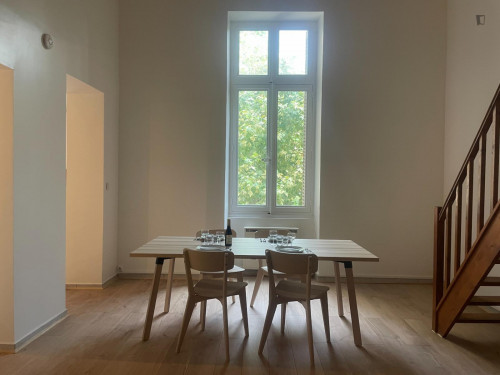 Spacious 1-bedroom apartment near Sainte-Blandine Tramway Station