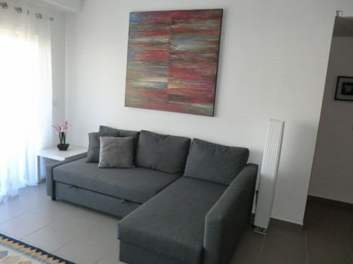 Charming 1-bedroom Flat with a Sea View, Swimming Pool and Tennis Court