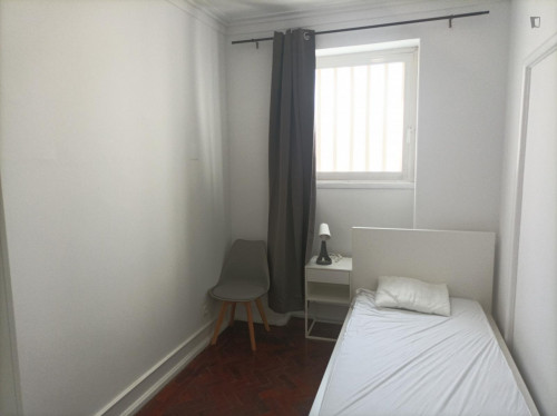 Nice single bedroom near Parque da Bela Vista