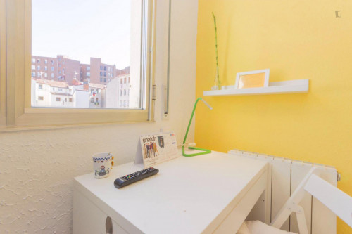 Charming single bedroom in a 5-bedroom apartment