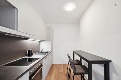 Neat single bedroom with balcony in Lend
