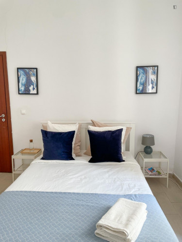 Lovely room in apartment with terrace in Lisbon