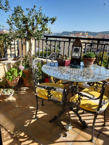 Enchanting double bedroom with a private bathroom