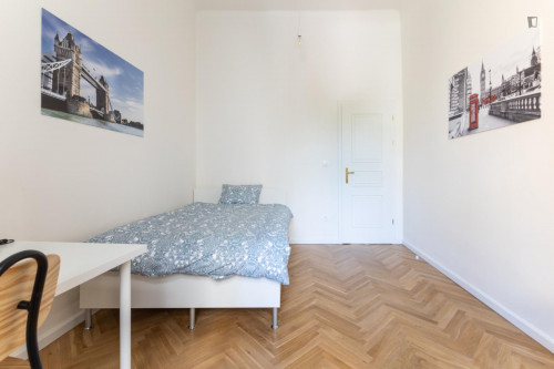 Tasteful single bedroom in Malá Strana