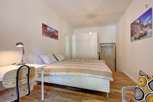 Graceful double bedroom in Malá Strana area