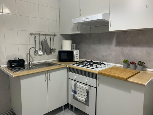 Double bedroom in a 3-bedroom apartment near Parc lo Morant
