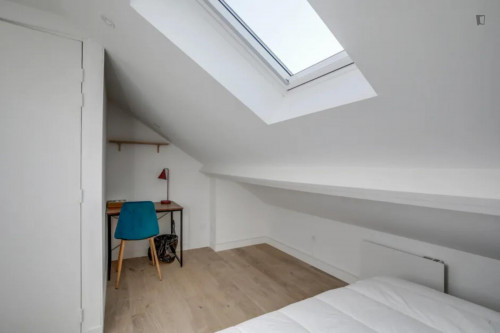 Cute double ensuite bedroom not far from Lille Catholic University