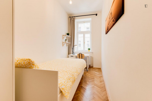 Beautiful single bedroom near the Hlavní nádraží metro