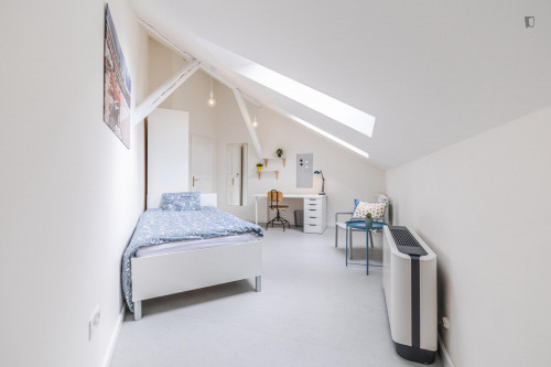 Luminous single bedroom in the Malá Strana neighbourhood