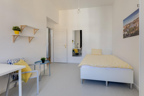 Sunny single bedroom close to Dětský Ostrov