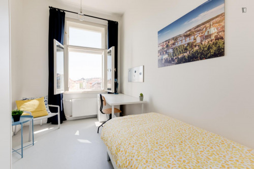 Neat single bedroom right next to Fontána Propadliště času