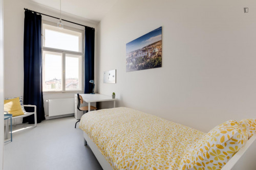 Inviting single bedroom near Dětský Ostrov