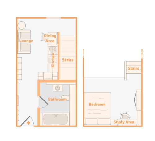  Split Level Studio  -  Gallery Apartments  - Gallery -  5
