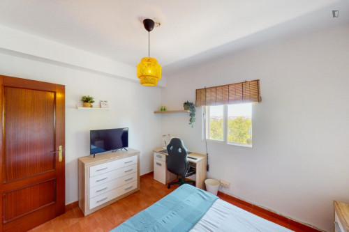 Attractive single bedroom
