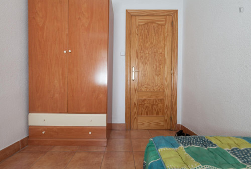 Homely single bedroom close to Universidad de Granada-Campus Fuentenueva