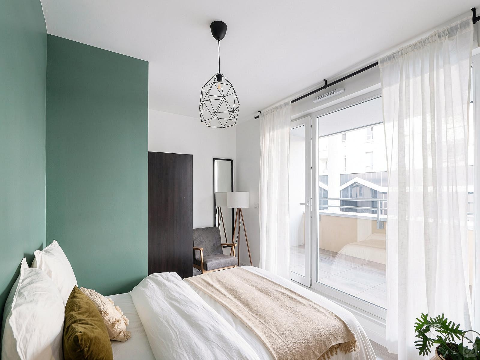  Rent This Cosy 12 M² Bedroom, With A Private Balcony,  -  Beautiful Renovated Apt.. nearby north of Strasbourg with Groceries Stores  - Gallery -  4