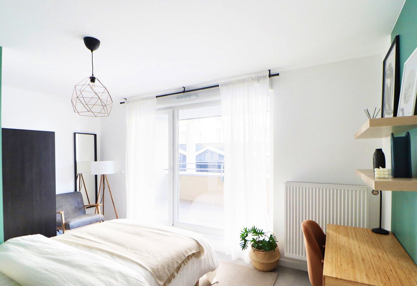 Rent This Cosy 12 M² Bedroom, With A Private Balcony, - Beautiful Renovated Apt.. nearby north of Strasbourg with Groceries Stores - Gallery - 13