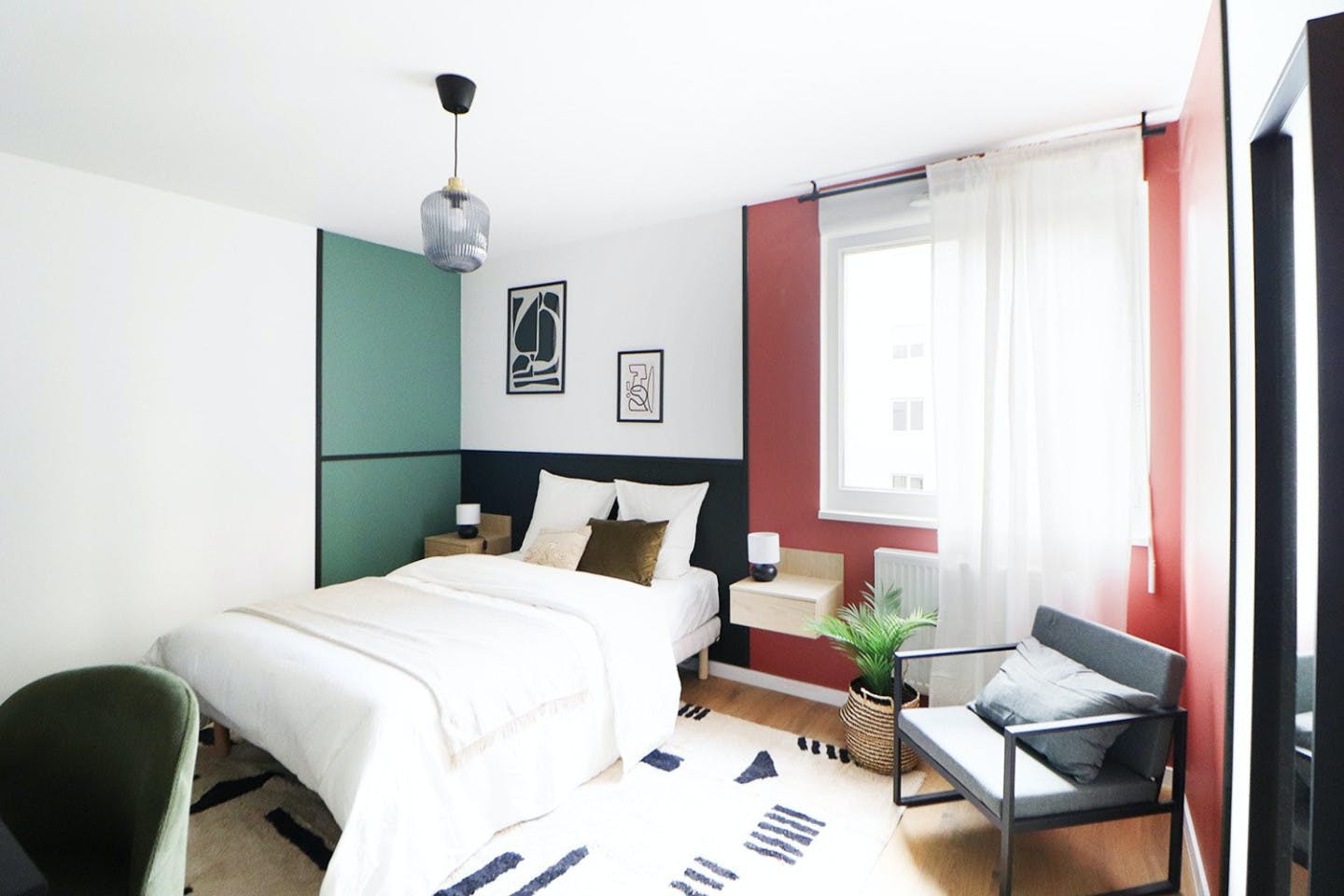  Rent This Beautiful 14 M² Bedroom  -  Beautiful 73 m² apartment to rent in the north of Strasbourg  - Gallery -  1
