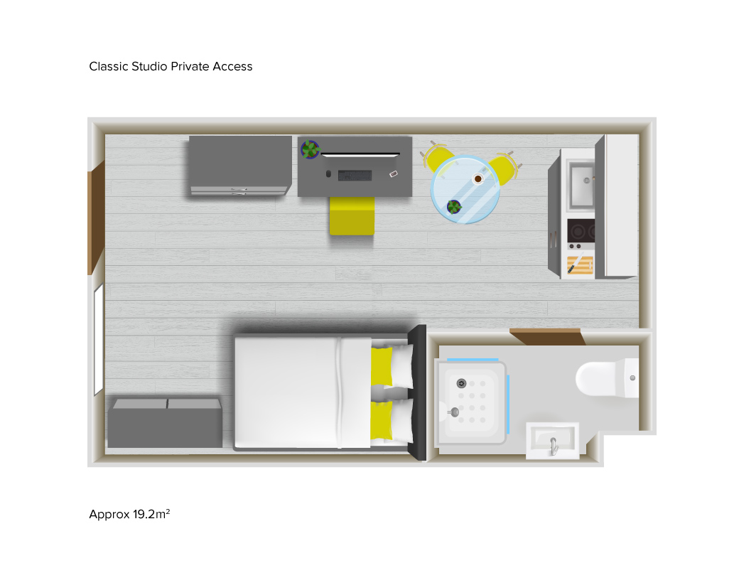  Classic Studio - Private Access  -  Austin Hall  - Gallery -  3