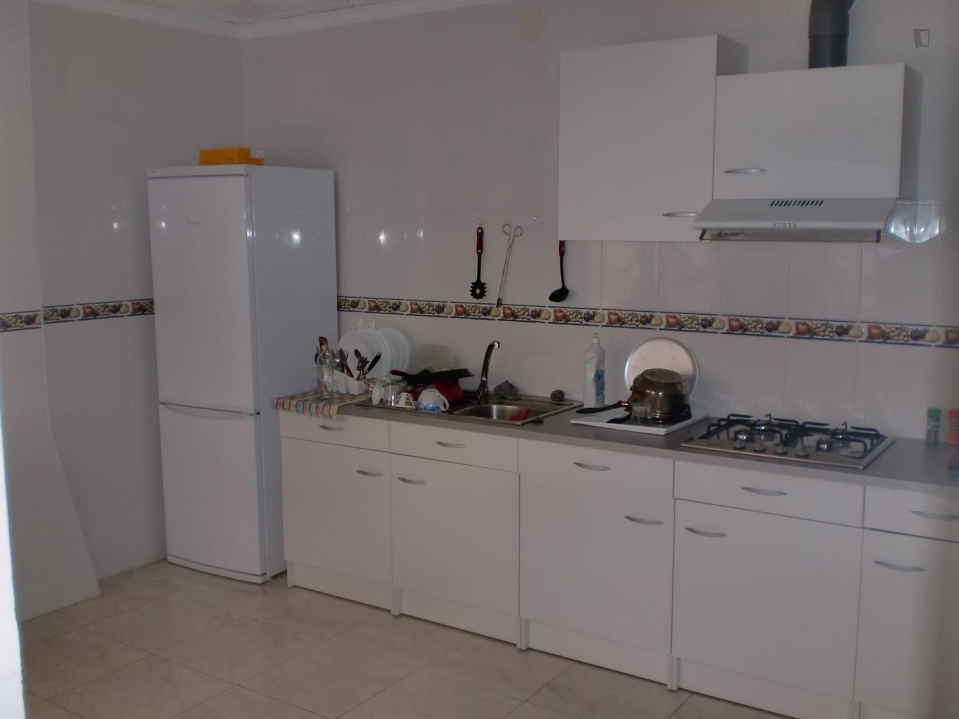 Homely single bedroom with a sunny balcony, in Campoamor