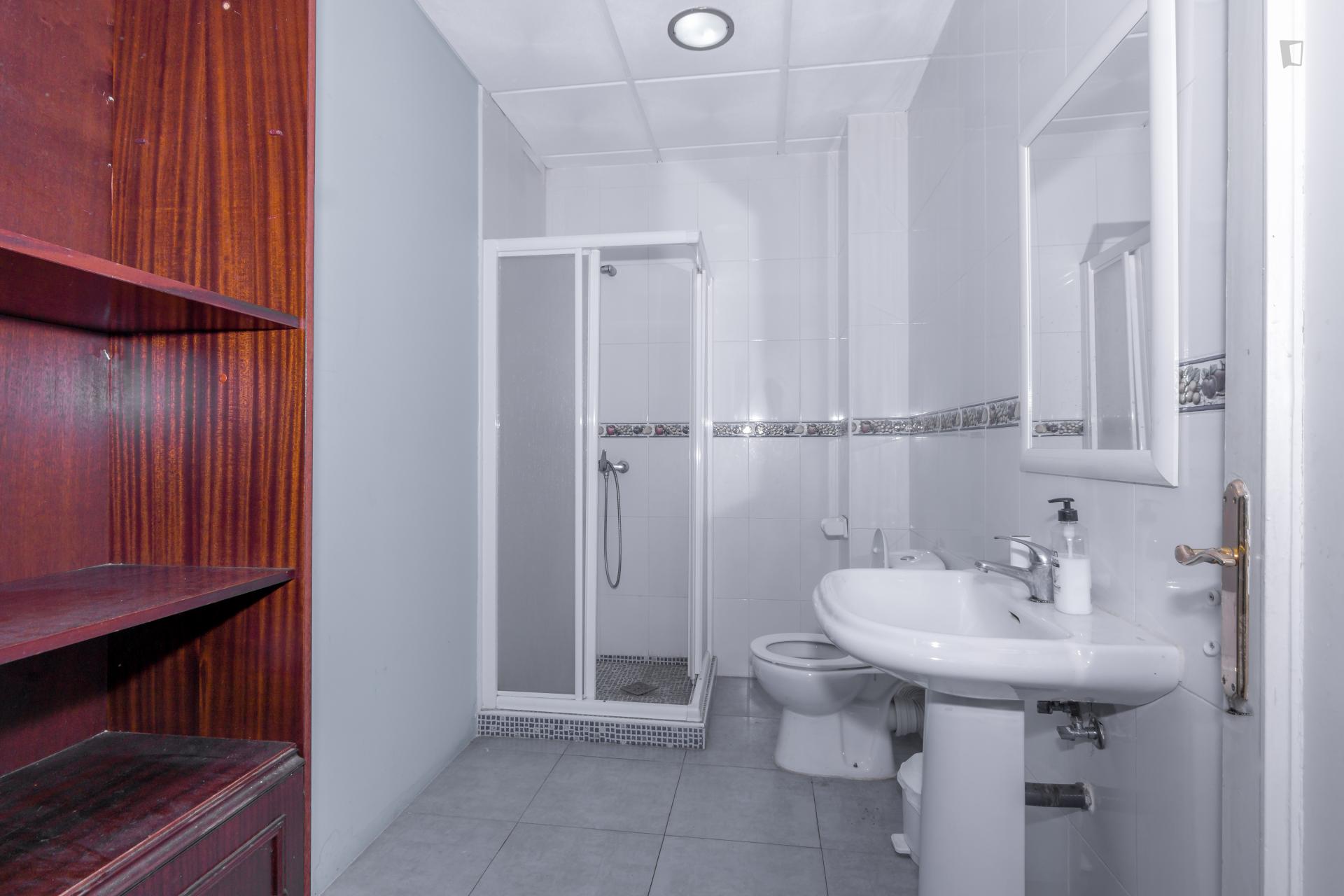 Homely single bedroom with a sunny balcony, in Campoamor