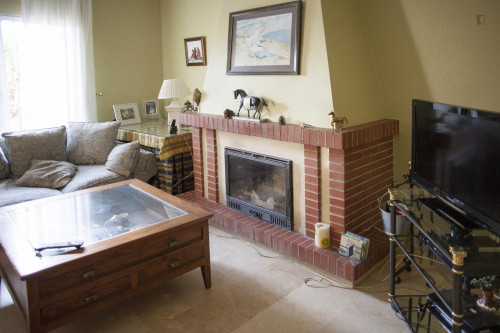 Comfy single bedroom in a house with swimming pool near Sanlúcar la Mayor - Gallery - 15