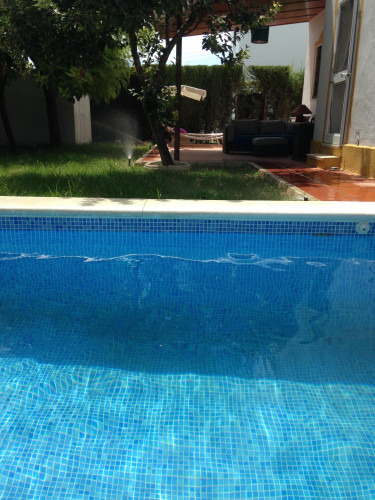 Comfy single bedroom in a house with swimming pool near Sanlúcar la Mayor