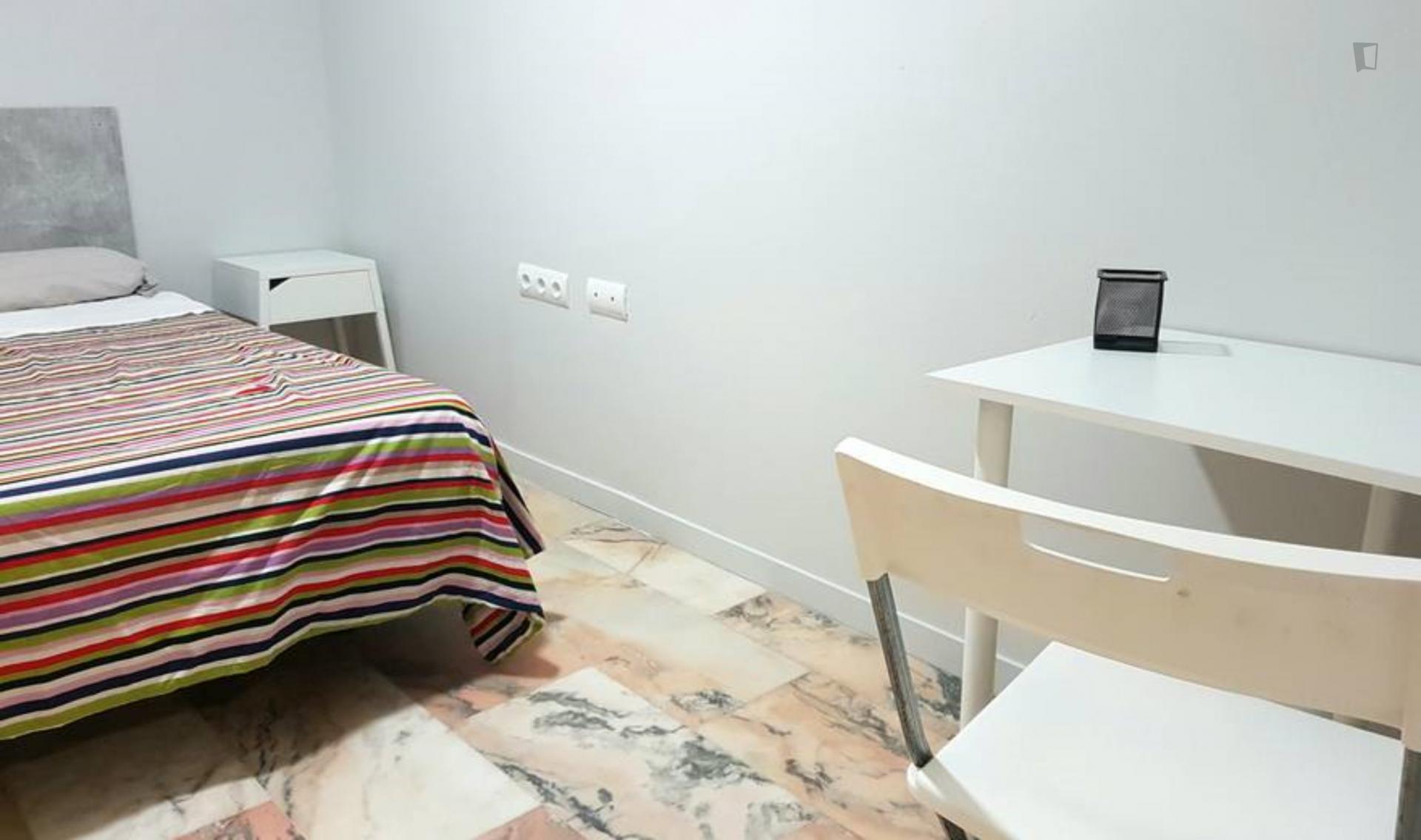 Central located room in a wonderful girls house