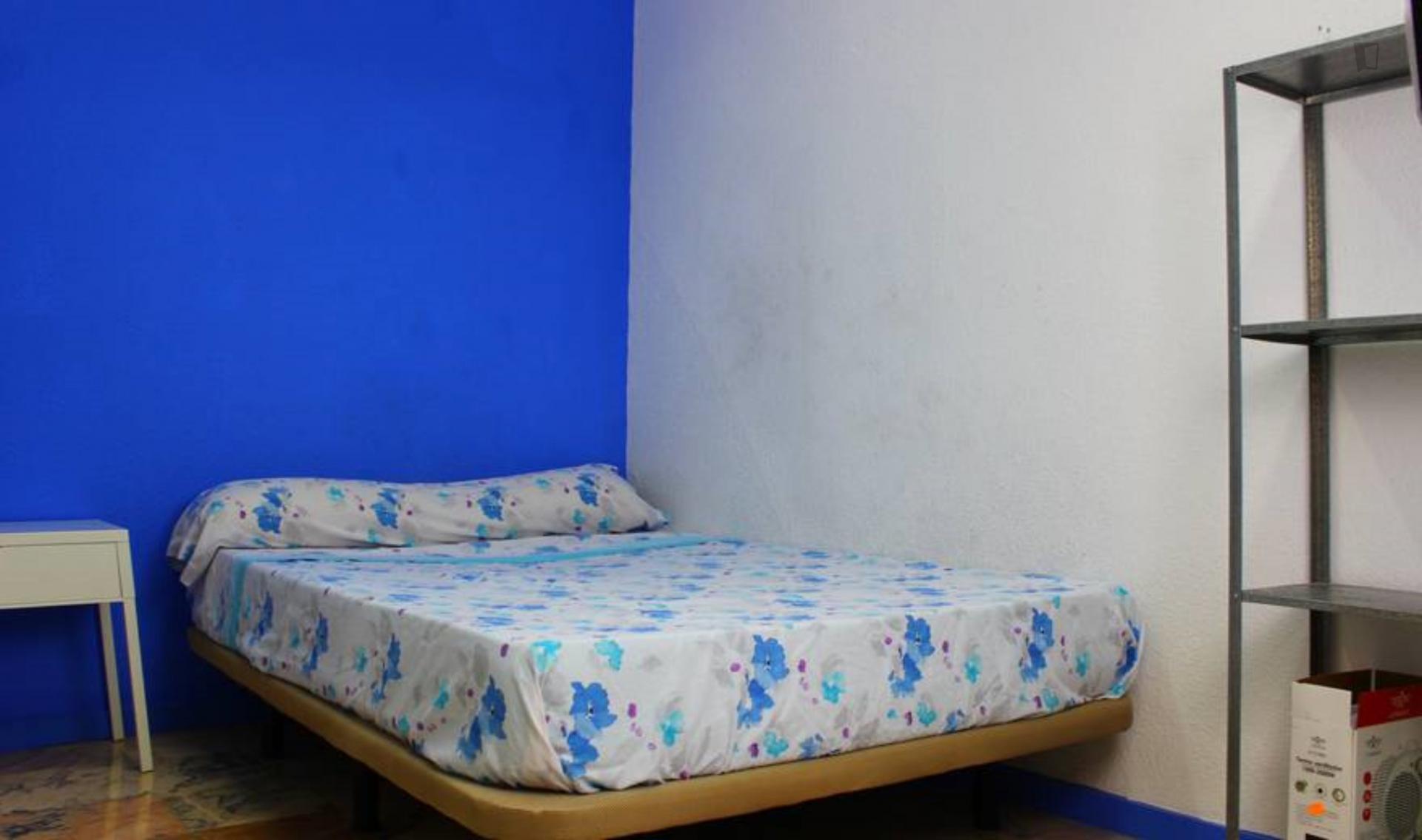 Kingsize bed room in amazing house for girls