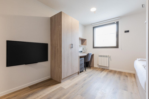 Bed in a twin bedroom with kitchen near Doctor Morales Park - Gallery - 20