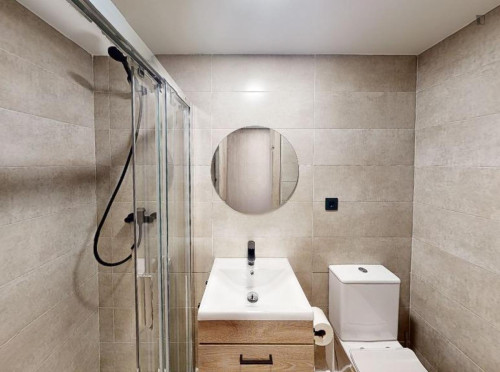 Bed in a twin bedroom with kitchen near Doctor Morales Park - Gallery - 34