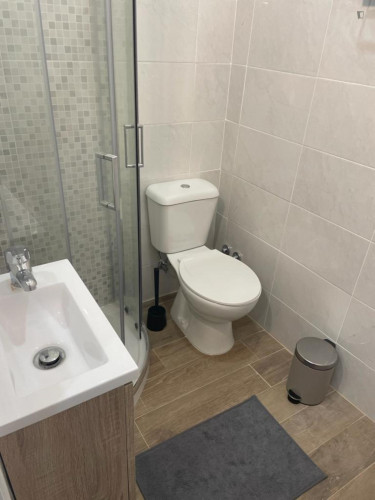 Bright single ensuite bedroom next to Escola Superior de Tecnologia