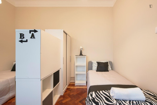 Bed in twin bedroom in Saldanha - Gallery - 33