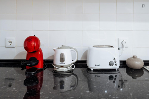 Pleasant double bedroom near the Arroios metro