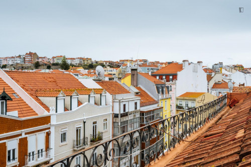 Appealing double bedroom in Arroios