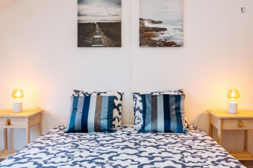 Inviting double bedroom near Instituto Superior Técnico